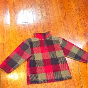 Cozy & Warm Fleece Gymboree Plaid Jacket